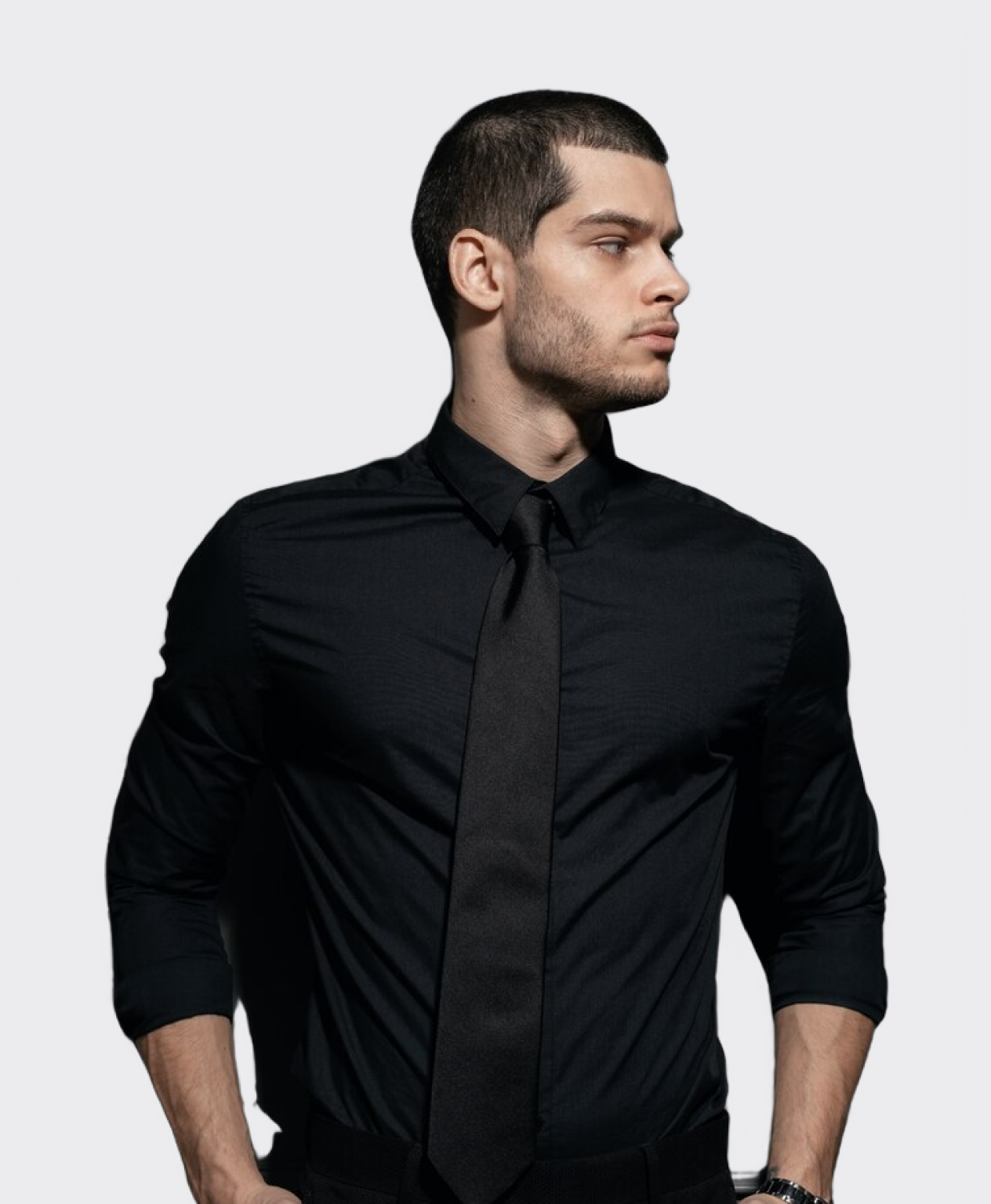 Black Formal Shirt For Men